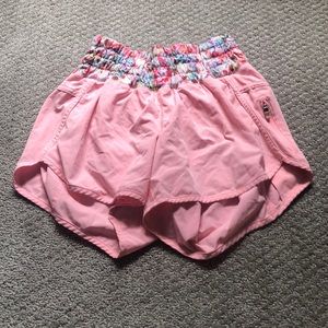 Lululemon pink shorts!
